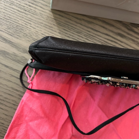 Judith Leiber Black Beaded And Crystal Evening Bag - Picture 5 of 8